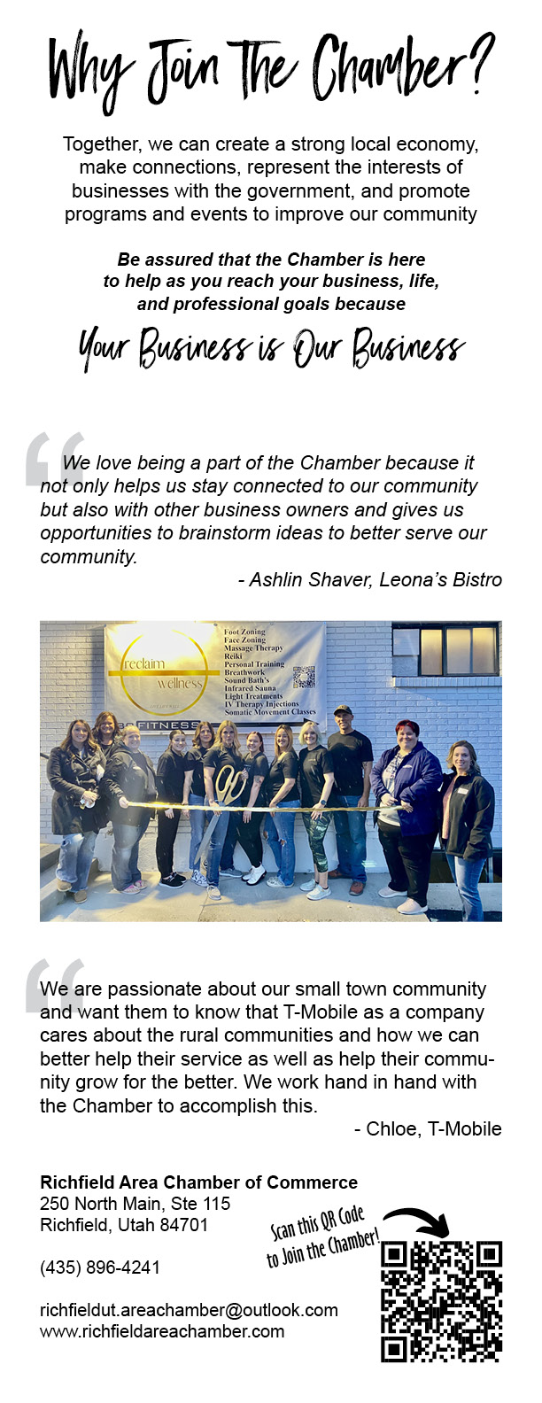 2025 Chamber Member Benefits Package2